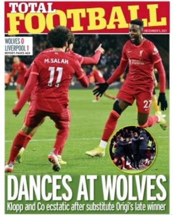 Sunday People "Total Football Cover"