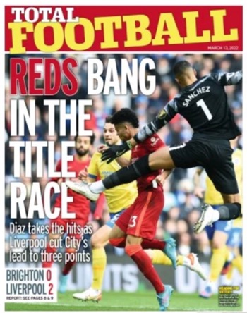 Sunday People Total Football Cover