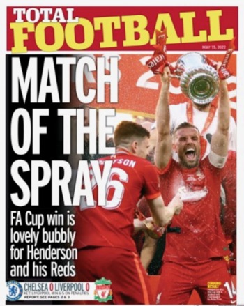 Sunday People Total Football Cover