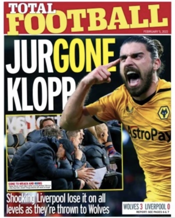 Sunday People Total Football Cover