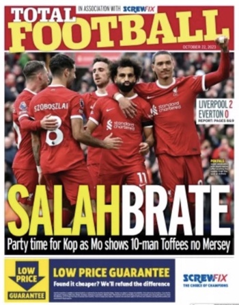 Sunday People Total Football Cover