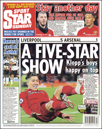 Sunday Star Backpage