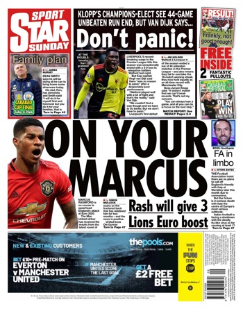 Sunday Star Backpage