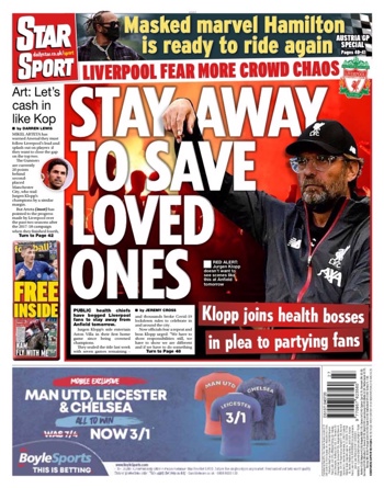 Sunday Star Backpage