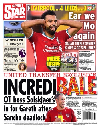 Sunday Star Backpage
