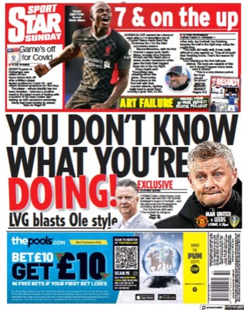 Sunday Star Backpage