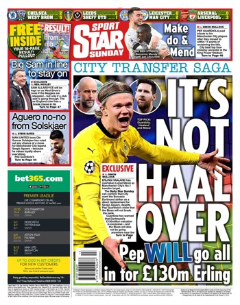 Sunday Star Backpage