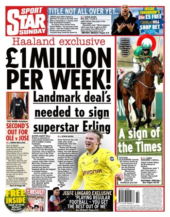 Sunday Star Backpage