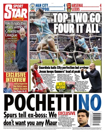 Sunday Star Backpage