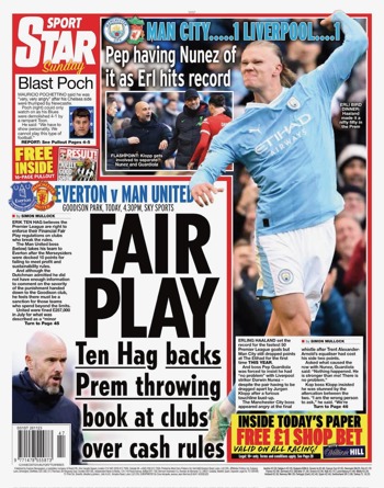Sunday Star Backpage