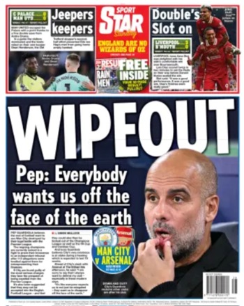 Sunday Star Backpage