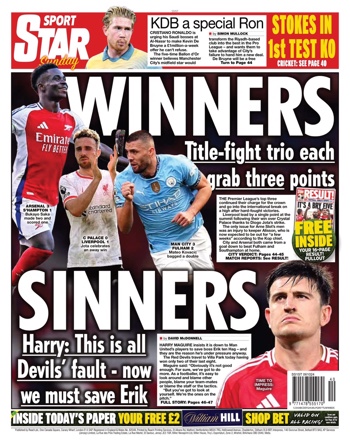 Sunday Star Backpage