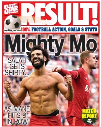 Sunday Star Result Cover
