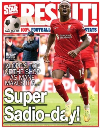 Sunday Star Result Supplement Cover
