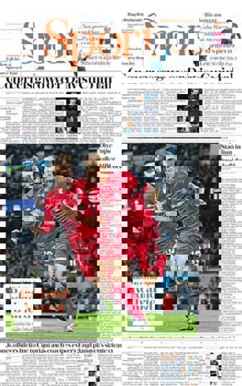 Sunday Telegraph Backpage