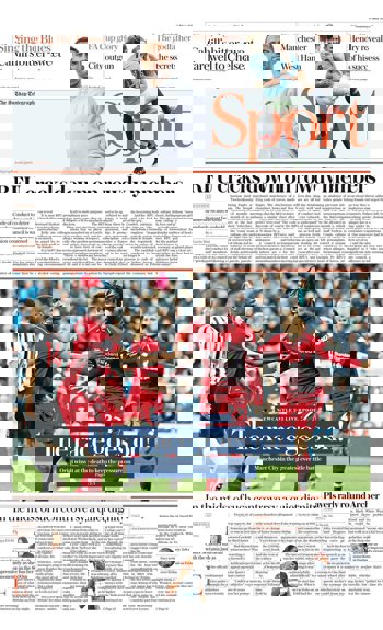 Sunday Telegraph Backpage