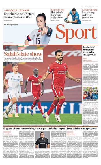 Sunday Telegraph Backpage