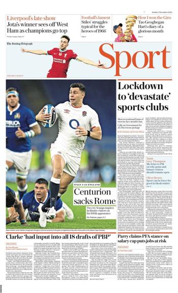 Sunday Telegraph Backpage