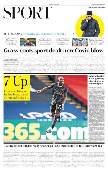 Sunday Telegraph Backpage