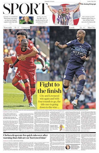 Sunday Telegraph Backpage