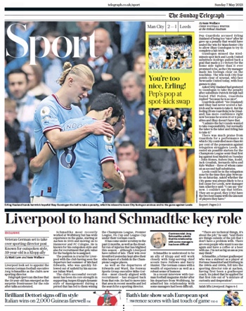 Sunday Telegraph Backpage