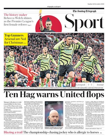 Sunday Telegraph Backpage