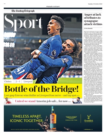 Sunday Telegraph Backpage