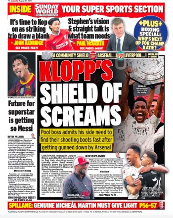 Sunday World Backpage