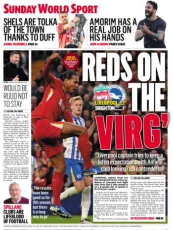 Sunday World Backpage