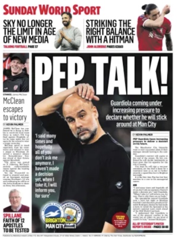 Sunday World Backpage
