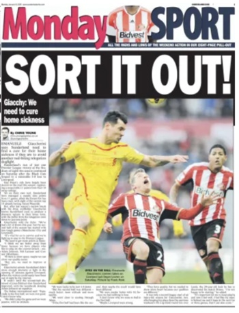 Sunderland Echo Match Cover