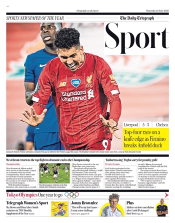 Telegraph Backpage (First Print)