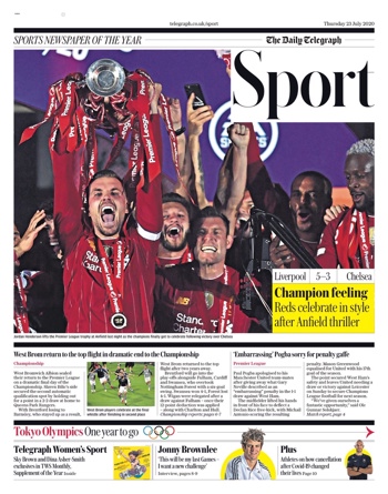 Telegraph Backpage (Second Print)
