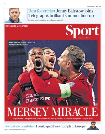 The Daily Telegraph Backpage