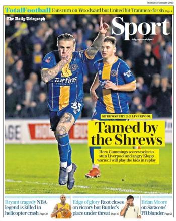 Daily Telegraph Backpage