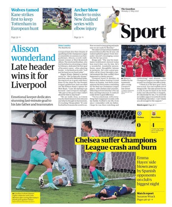 The Guardian Backpage
