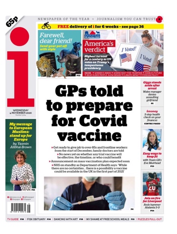 The I Frontpage