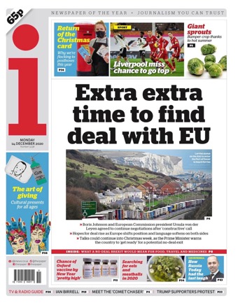 The I Frontpage
