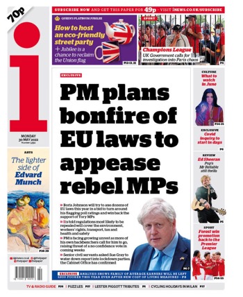 The I Frontpage