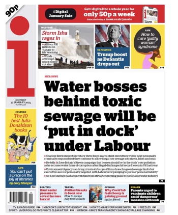 The I Frontpage