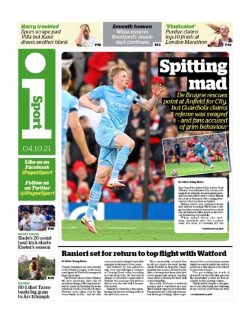 The I Sport Backpage