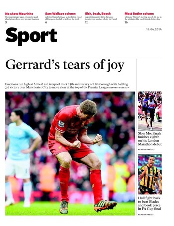The Independent Backpage