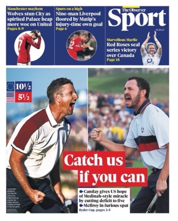 The Observer Backpage