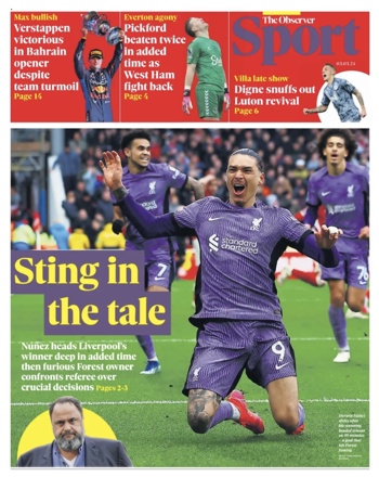 The Observer Backpage