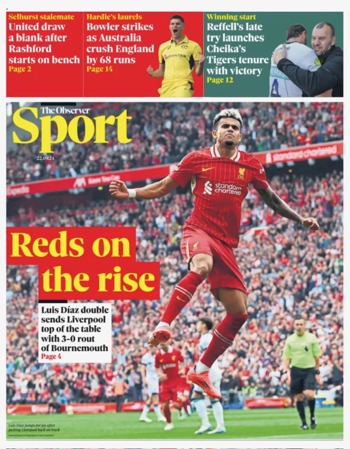 The Observer Backpage