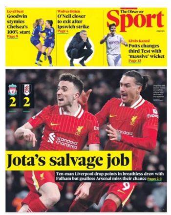 The Observer Sport Cover