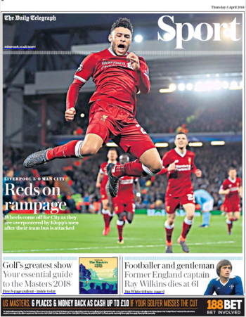 The Telegraph Backpage