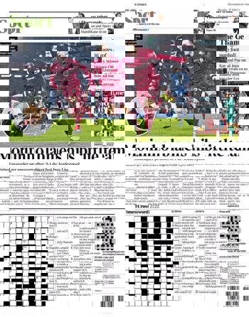The Times Back Page