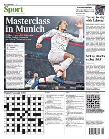 The Times Backpage