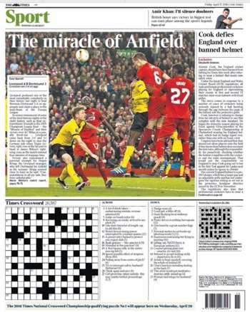 The Times Backpage